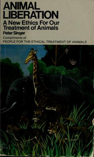 Animal liberation. (1975, Avon)