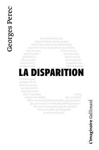 La disparition (French language, 1990)