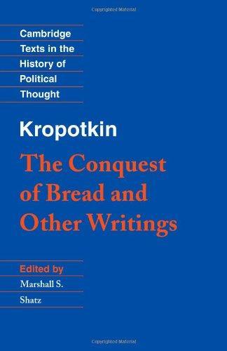 The conquest of bread and other writings (1995)